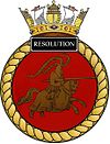 Ships crest of HMS Resolution (S22).jpg