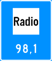 Radioaseman taajuus 710.svg