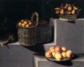 Juan van der Hamen -Still Life with artichokes, figs, cherries peaches and apples, 1629.jpg