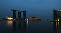 Marina Bay Sands, Singapore, at dusk - 20110528.jpg