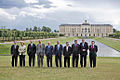 World leaders at the 32nd G8 Summit, Strelna, Russia - 20060716.jpg