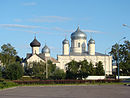 Pokrov Cathedral Zverin Monastery in Velikiy Novgorod.jpg