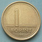 Hungary 1 forint 2001.JPG
