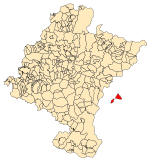 Navarra - Mapa municipal Petilla de Aragón.svg