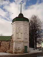 Towers of Spaso-Preobrazhensky Monastery (Mikhailovskaya).jpg