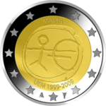 Мальта, серия «10 лет введения евро», 2009