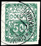 Czechoslovakia 1918 500h postage due.jpg