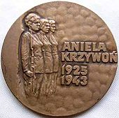 Medal Aniela Krzywoń awers.jpg