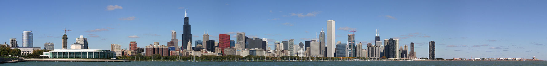 Панорама Чикаго в 2006 году