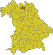 Лихтенфельс (район) на карте