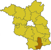 Верхний Шпревальд-Лужица (район) на карте