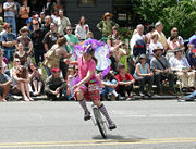 Fremont Solstice Parade young unicyclist 04A.jpg