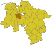 Ольденбург (район) на карте