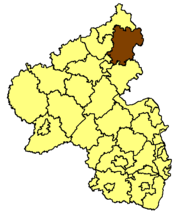 Вестервальд (район) на карте