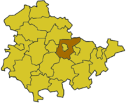 Веймар (район) на карте