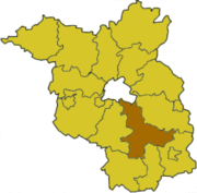 Даме-Шпревальд (район) на карте