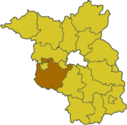 Потсдам-Миттельмарк (район) на карте