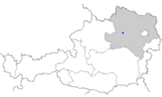 Местоположение Мелька в Австрии