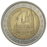 €2 — Ватикан 2005