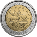 €2 — Сан-Марино 2005