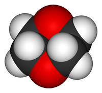 Диоксан: вид молекулы