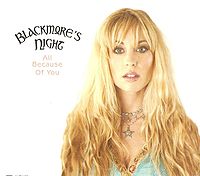 Обложка сингла «All Because Of You (Remixes)» (Blackmore's Night, 2004)