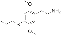 2C-T-7: химическая формула
