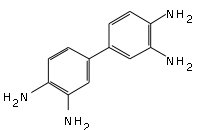 3,3'-диаминобензидин: химическая формула