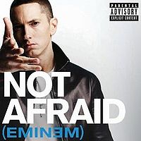Обложка сингла «Not Afraid» (Eminem, 2010)