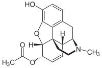 6-моноацетилморфин: химическая формула