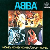 Обложка сингла «Money, Money, Money» (ABBA, 1976)