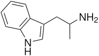 Альфа-метилтриптамин: химическая формула