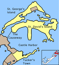 Округ Сент-Джордж на карте