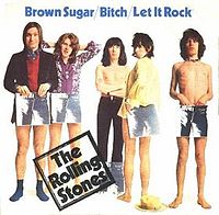Обложка сингла «Brown Sugar» (The Rolling Stones, 1971)