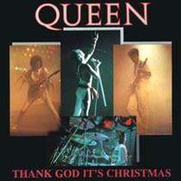 Обложка сингла «Thank God It's Christmas/Man On the Prowl» (Queen, 1984)