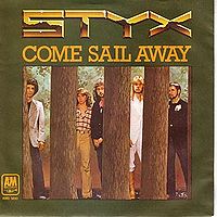 Обложка сингла «Come Sail Away» (Styx, (1977))