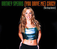 Обложка сингла «(You Drive Me) Crazy» (Бритни Спирс, 1999)