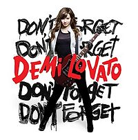 Обложка альбома «Don't Forget» (Деми Ловато, 2008)