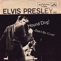 Обложка сингла «Don’t Be Cruel» (Элвиса Пресли, 1956)