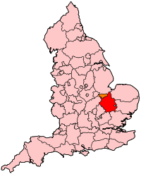 Кембриджшир на карте