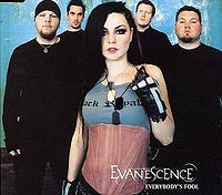 Обложка сингла «Everybody's Fool» (Evanescence, 2004)