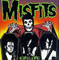 Обложка альбома «Evilive» (The Misfits, 1982)