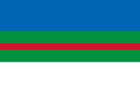 Flag of Nikolaevsk-na-Amure (Khabarovsk kray) (2003).svg