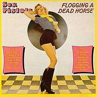Обложка альбома «Flogging A Dead Horse» (Sex Pistols, 1980)