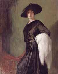 Friedrich August Kaulbach (1850-1920) - Portrait of the actress Hanna Ralph (1885-1978).jpg