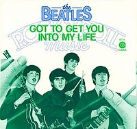 Обложка сингла «Got To Get You Into My Life» (The Beatles, 1976)