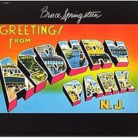 Обложка альбома «Greetings from Asbury Park, N.J.» (Брюс Спрингстин, 1973)