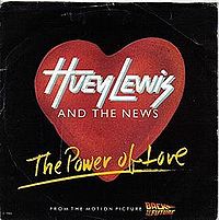 Обложка сингла «The Power of Love» (Huey Lewis and the News, 1985)