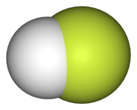 Плавиковая кислота: вид молекулы
