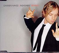 Обложка сингла «Insatiable» (Даррен Хейз, 2002)